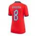 Günstige England Jordan Henderson #8 Auswärts Fussballtrikot Damen WM 2022 Kurzarm